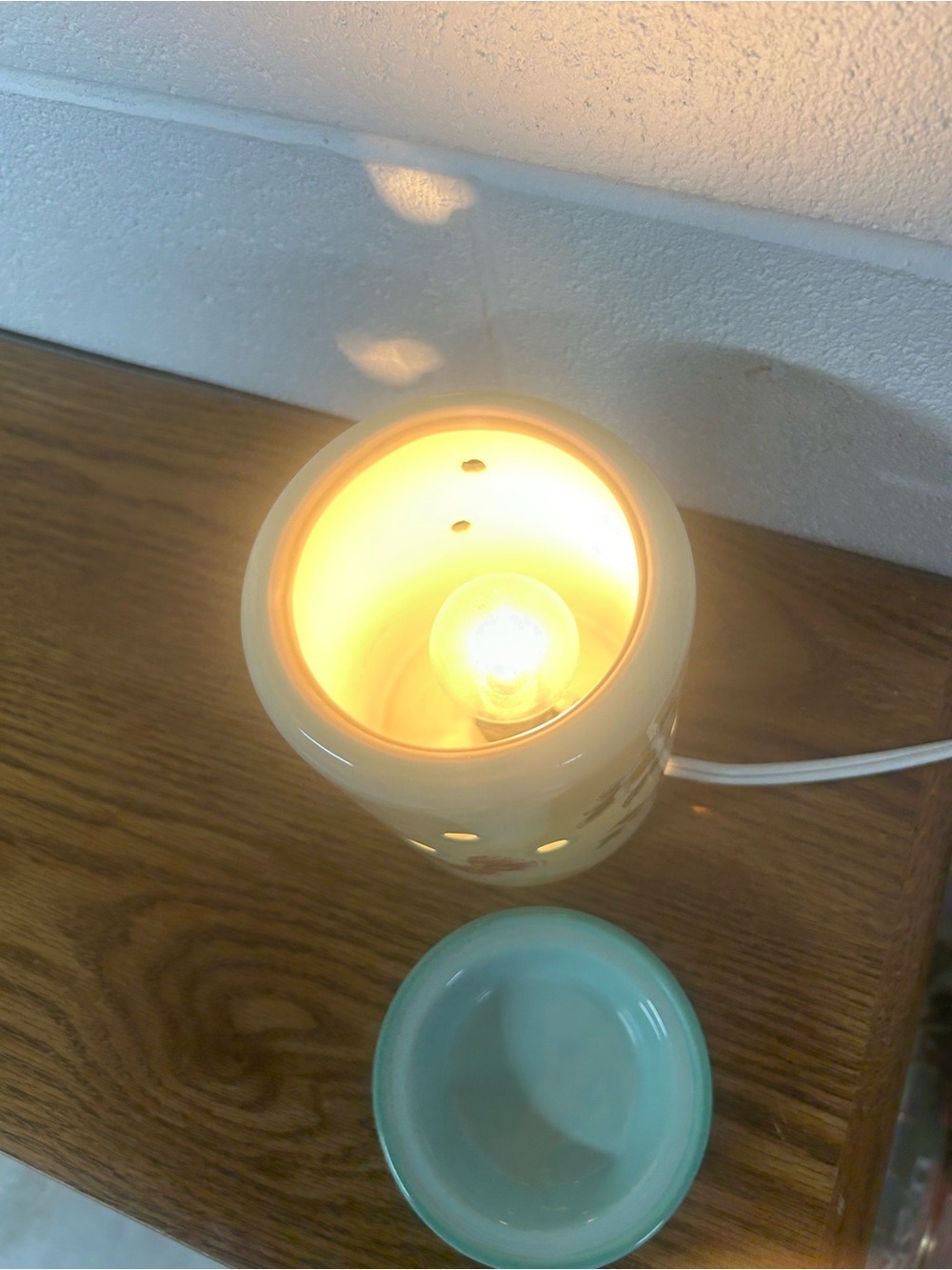 Retired Madame Butterfly Mint Scentsy Wax Warmer - Picture 3 of 13